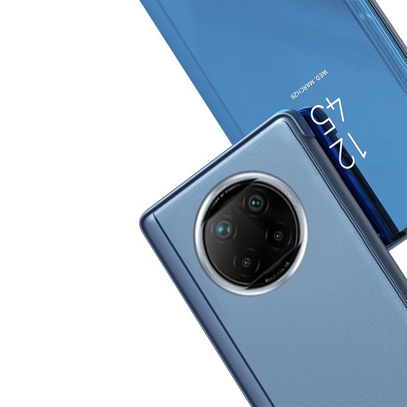 Clear View Case pentru Xiaomi Redmi Note 9T 5G - Albastră