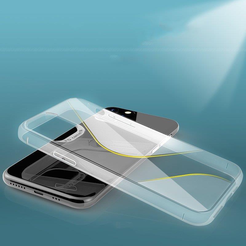 Husă S-Case TPU pentru Apple iPhone 12 Pro Max - Transparent