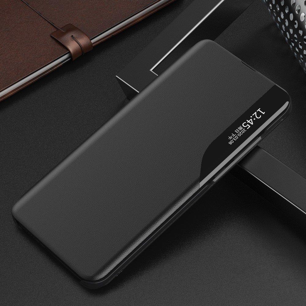 Husă elegantă tip carte View Case pentru Huawei Y6P/Honor 9A - Roşie