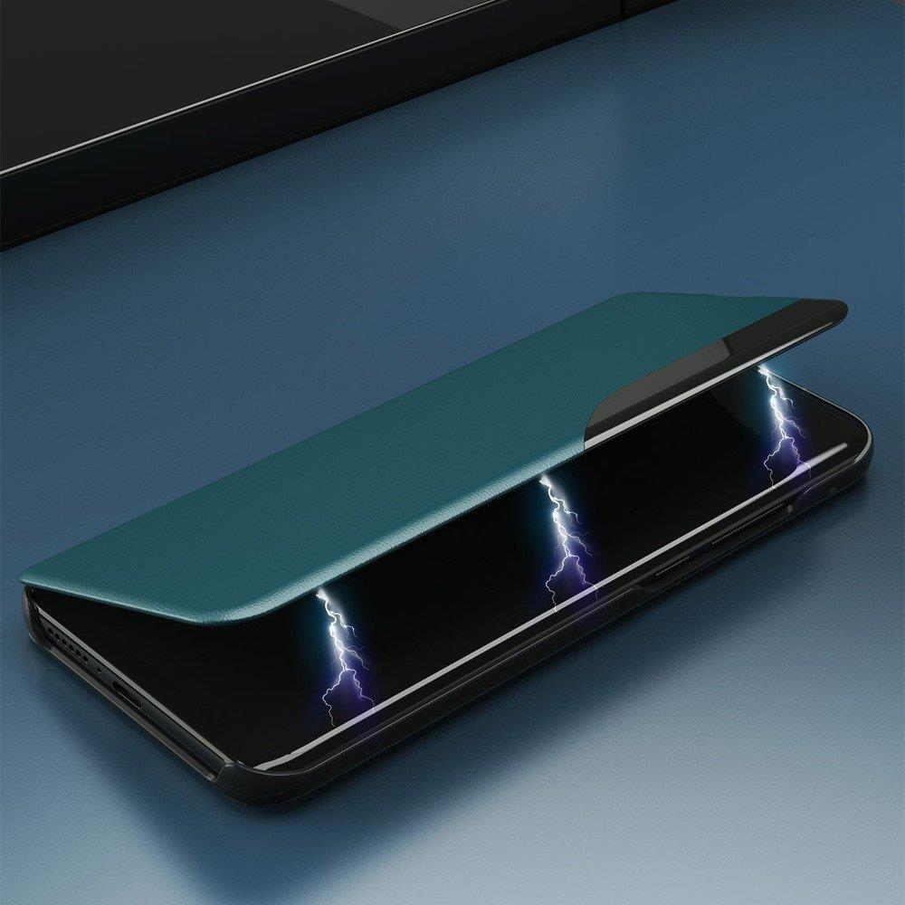 Husă elegantă tip carte View Case pentru Huawei Y6P/Honor 9A - Roşie