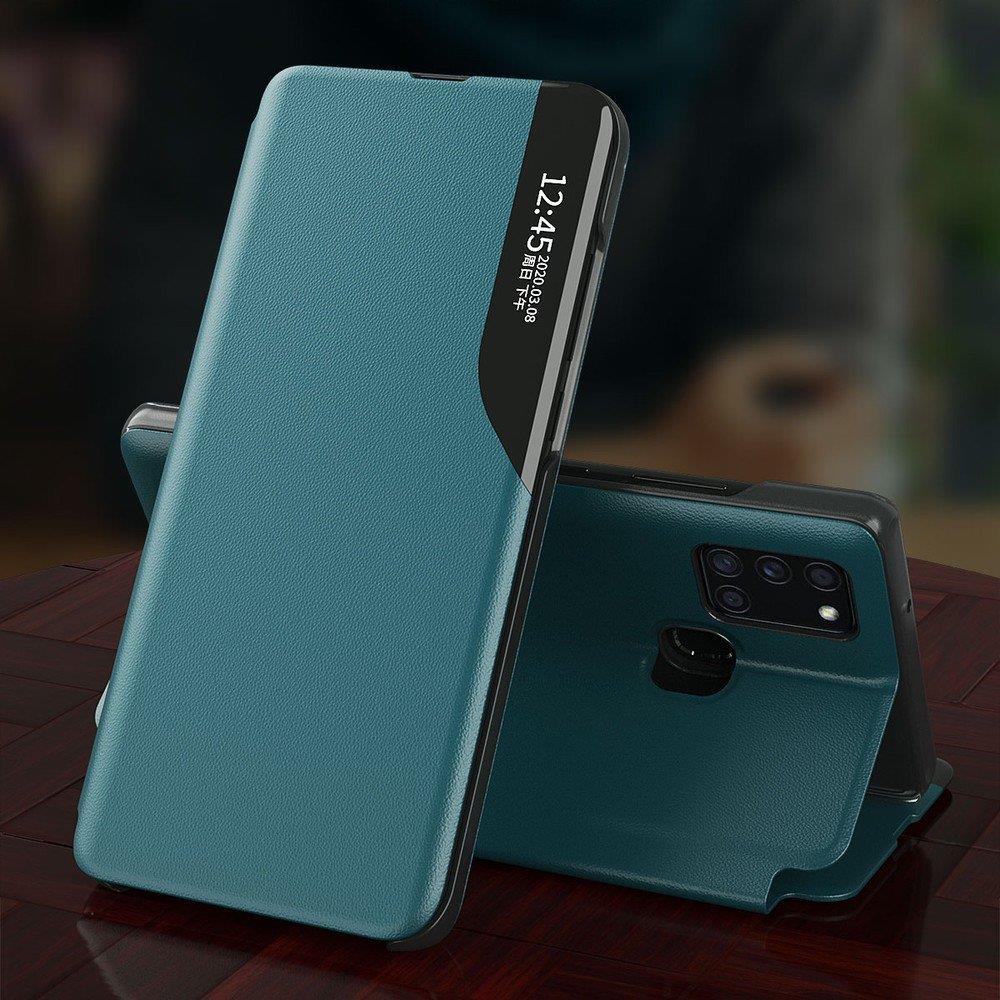 Husă elegantă tip carte View Case pentru Huawei Y6P/Honor 9A - Roşie