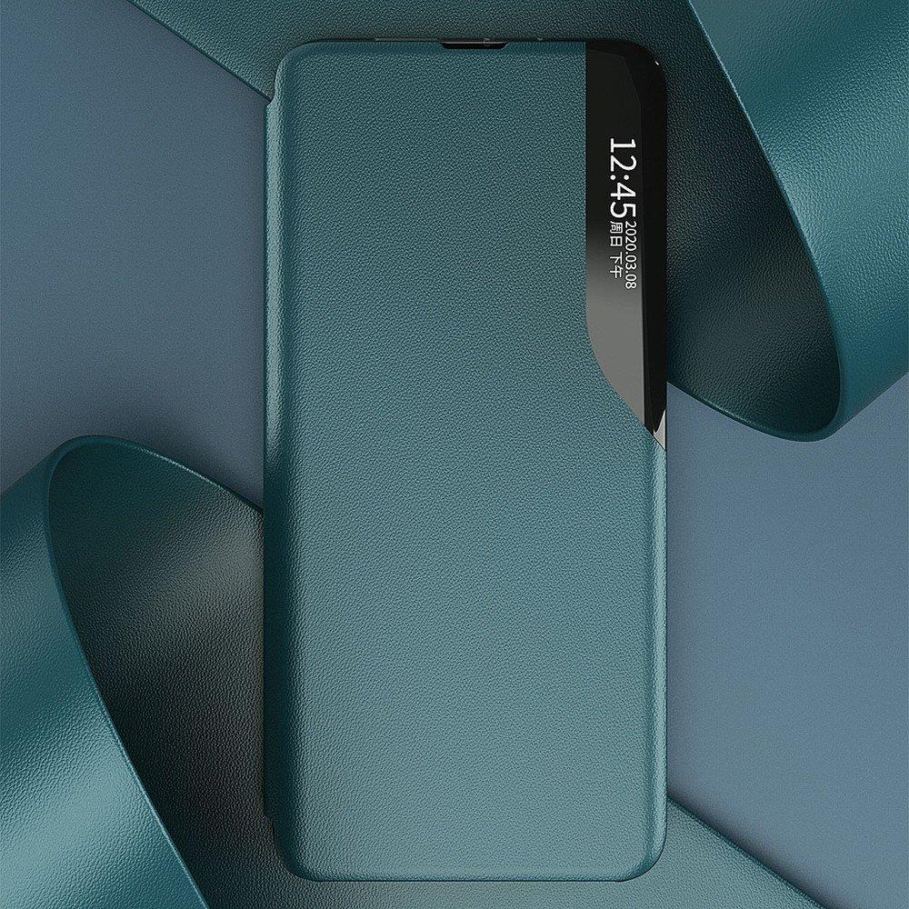 Husă elegantă tip carte View Case pentru Huawei Y6P/Honor 9A - Roşie