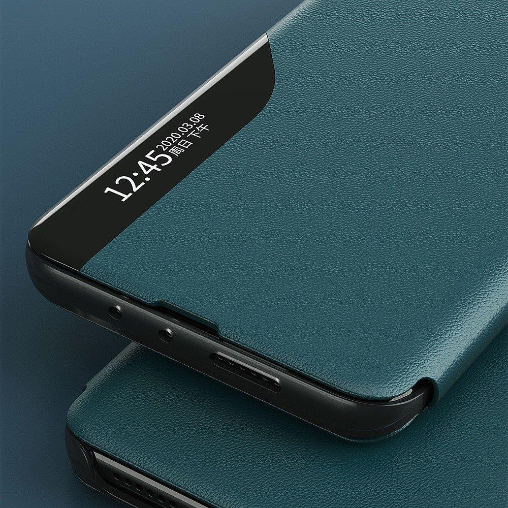 Husă elegantă tip carte View Case pentru Huawei Y6P/Honor 9A - Roşie