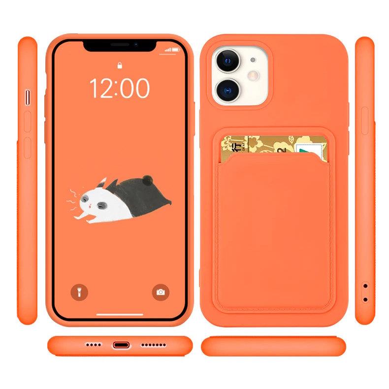 Husă Card Case pentru Xiaomi Redmi Note 9S/Redmi Note 9 Pro - Mov