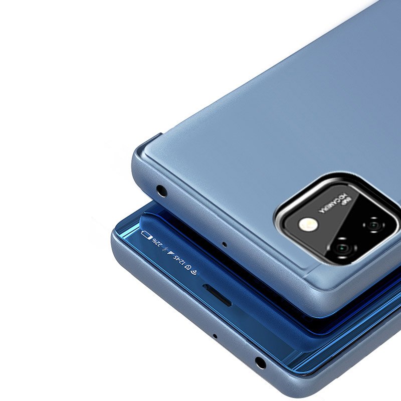Clear View Case pentru Huawei Y5P - Aurie