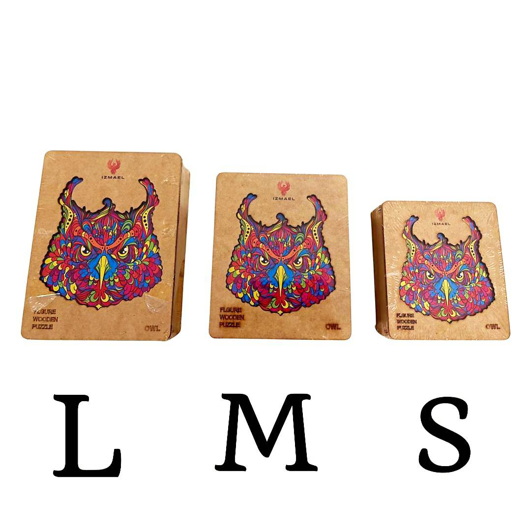 Puzzle din lemn - Pappagallo / S