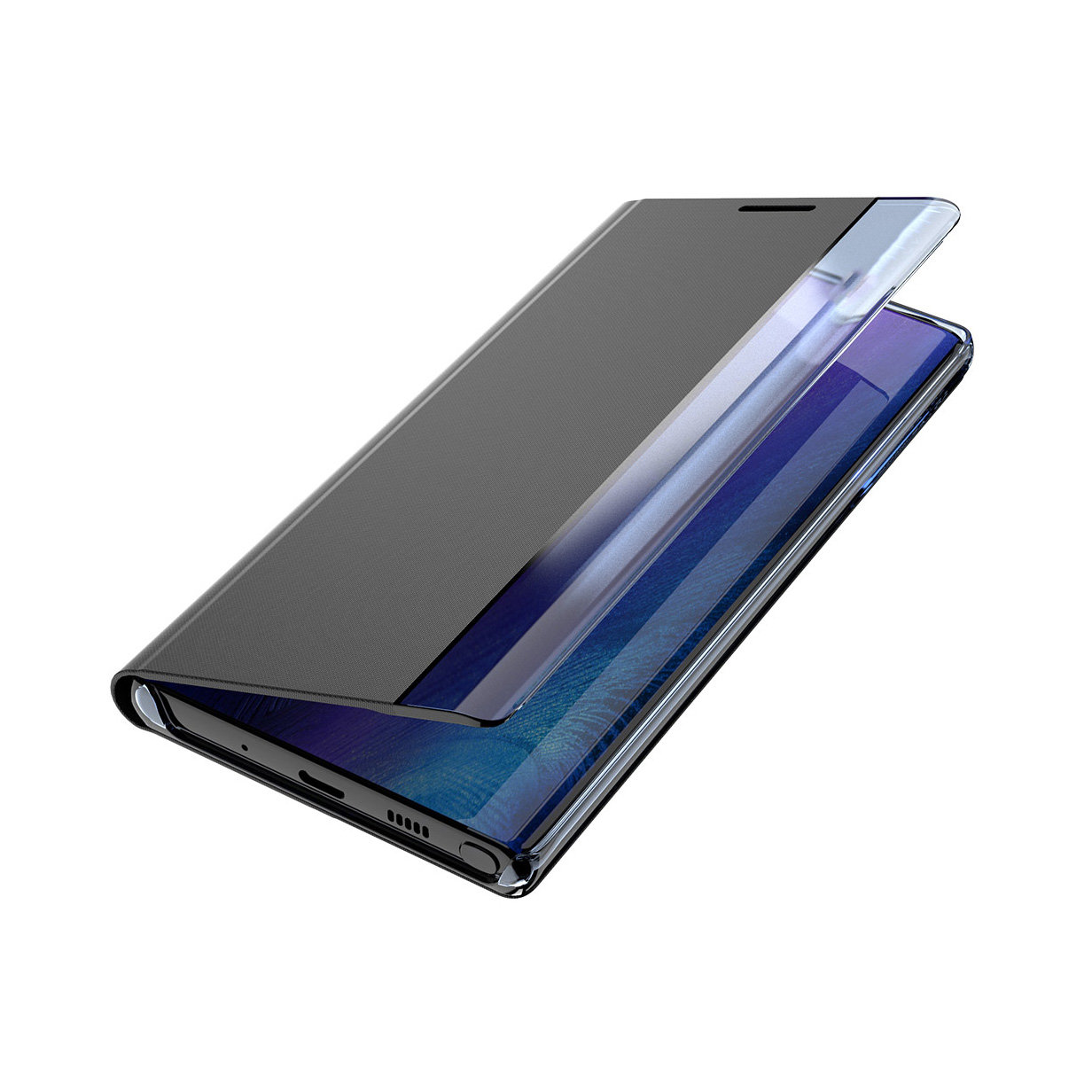 Husă tip carte pentru Apple iPhone 13 Mini - Albastră