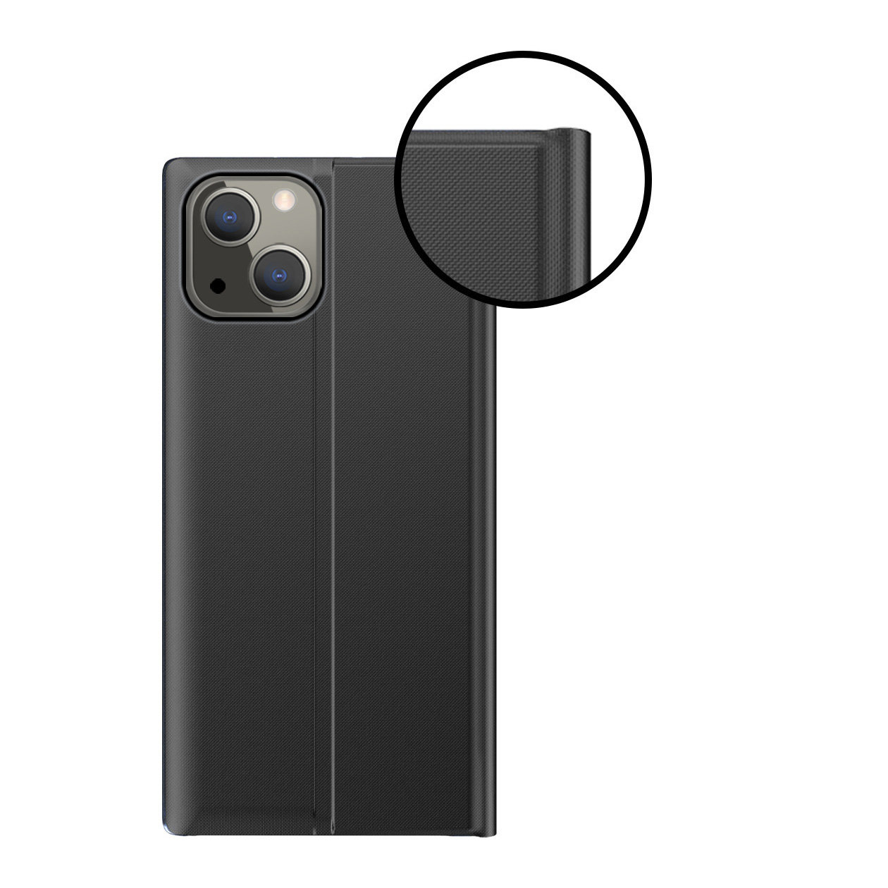 Husă tip carte pentru Apple iPhone 13 Mini - Albastră