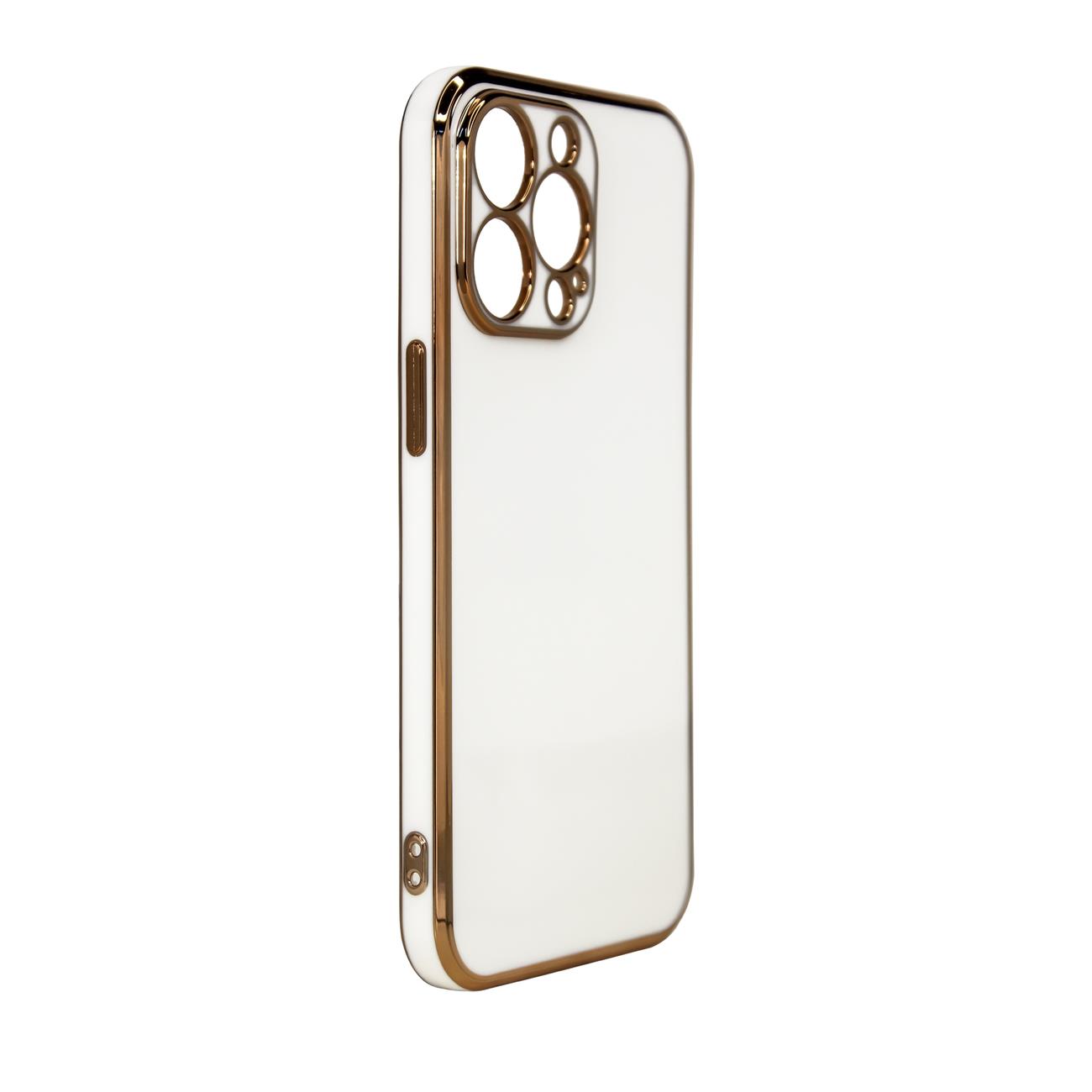 Husă gel Lighting pentru Apple iPhone 12 Pro - Albă