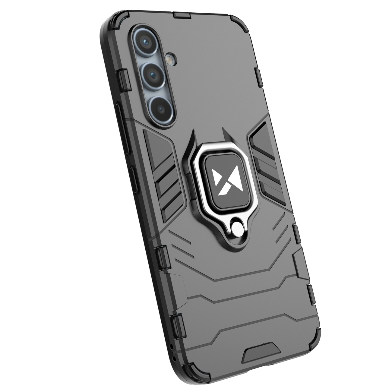 Husă Wozinsky Ring Armor pentru Samsung Galaxy A34 - Neagră