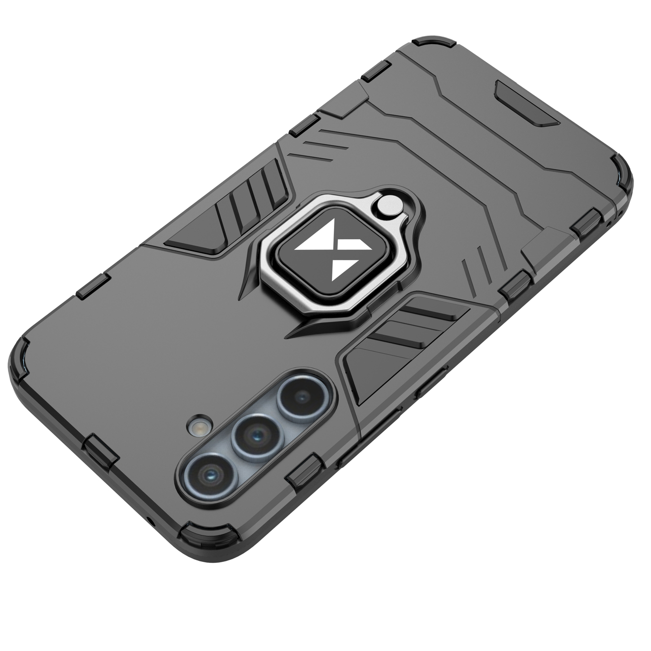 Husă Wozinsky Ring Armor pentru Samsung Galaxy A34 - Neagră