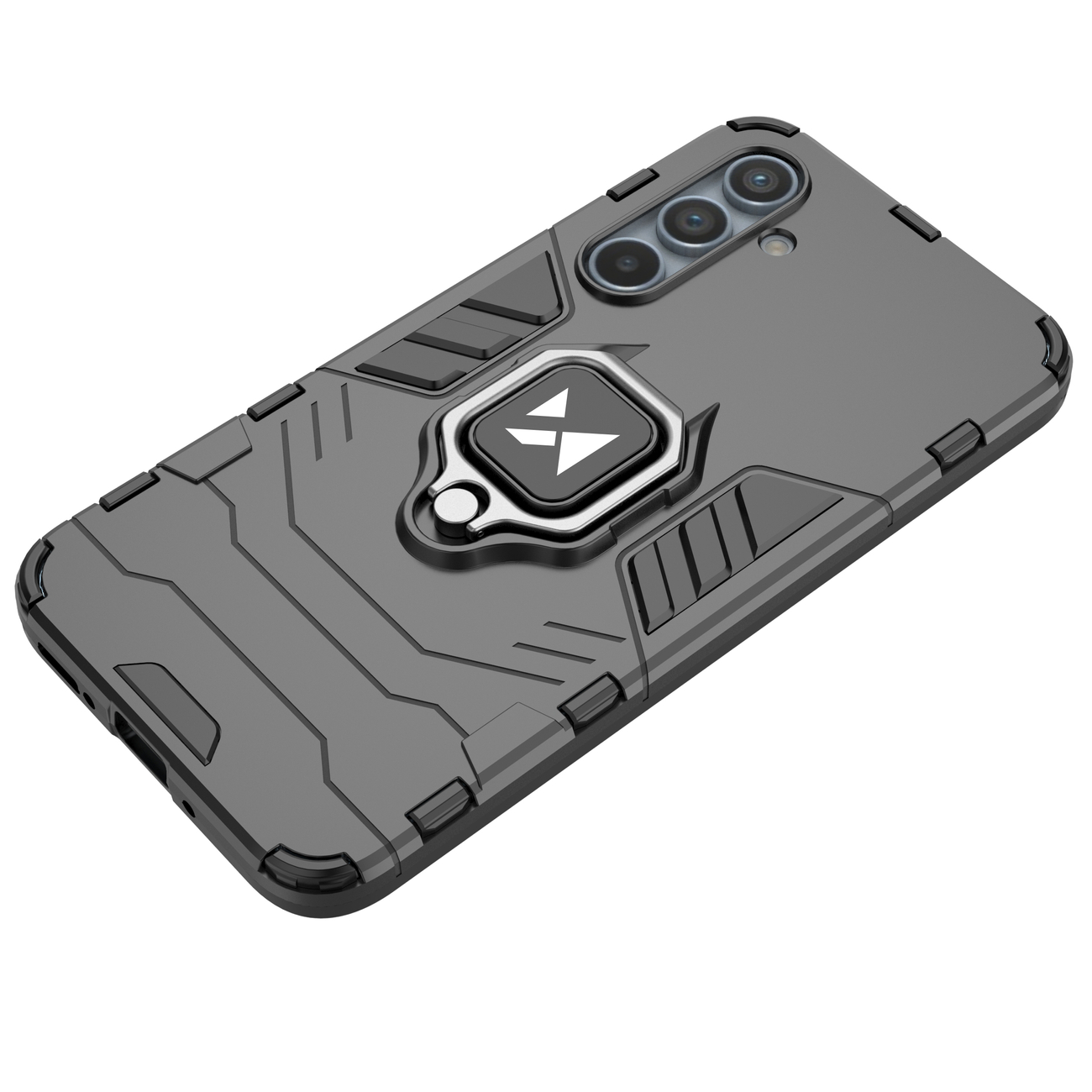 Husă Wozinsky Ring Armor pentru Samsung Galaxy A34 - Neagră