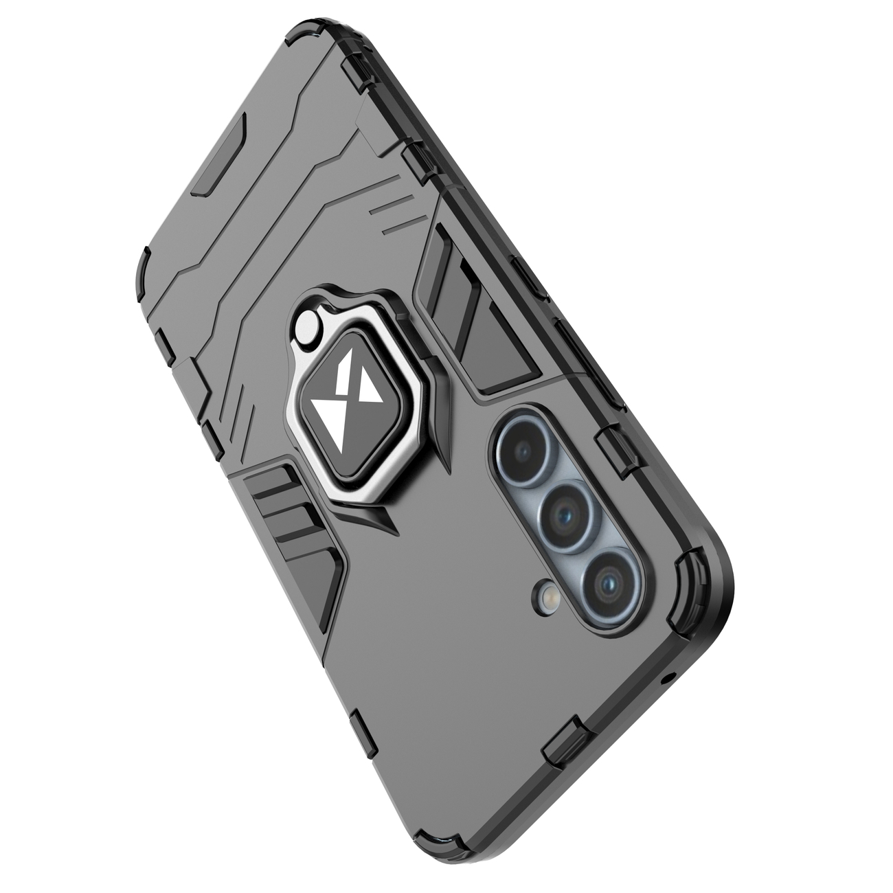 Husă Wozinsky Ring Armor pentru Samsung Galaxy A34 - Neagră