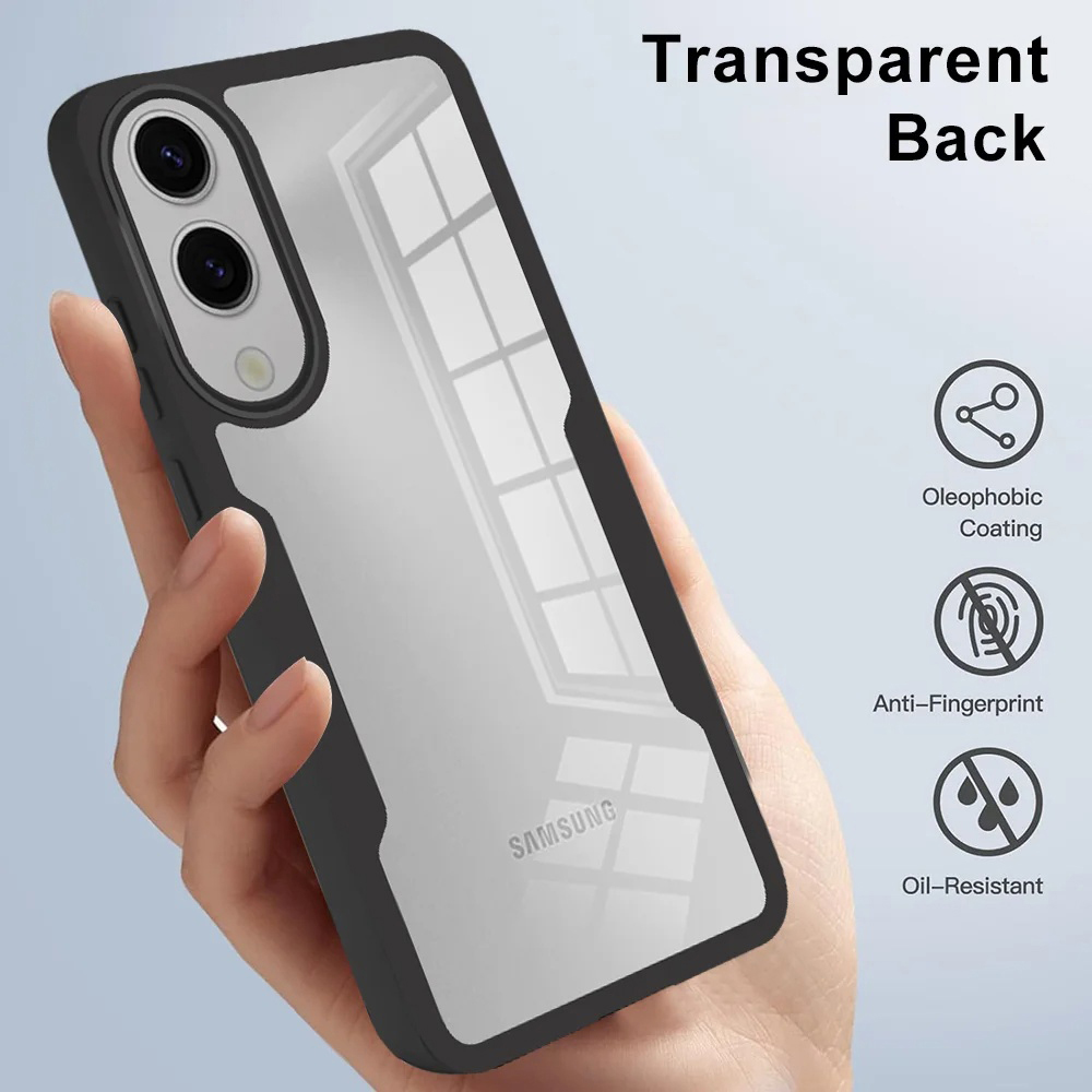 Husă Techsuit ColorVerse + folie de protecție pentru Samsung Galaxy S25 Edge – Roz