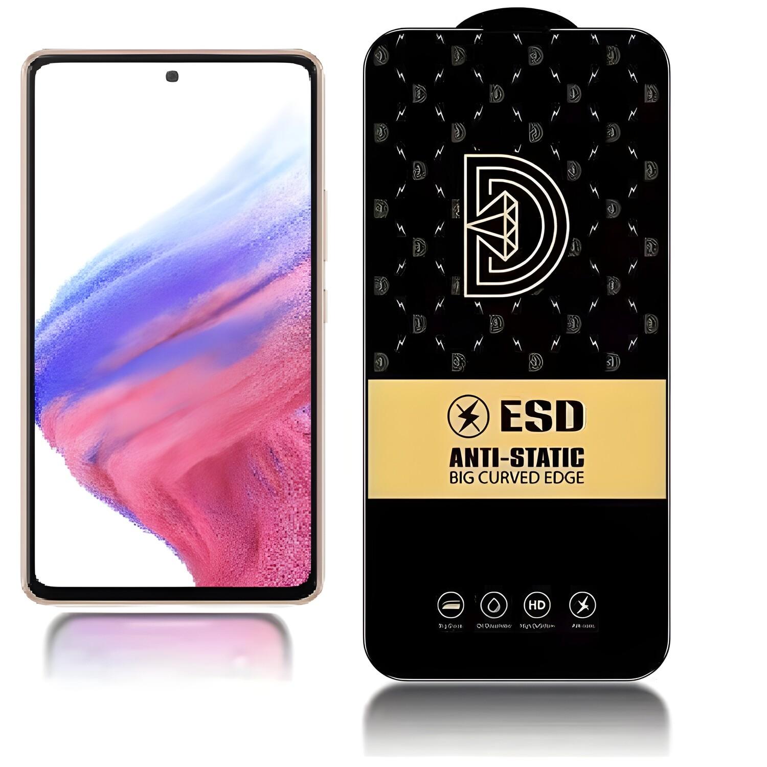 Sticlă călită antistatică diamant pentru Samsung Galaxy A53 5G - Neagră
