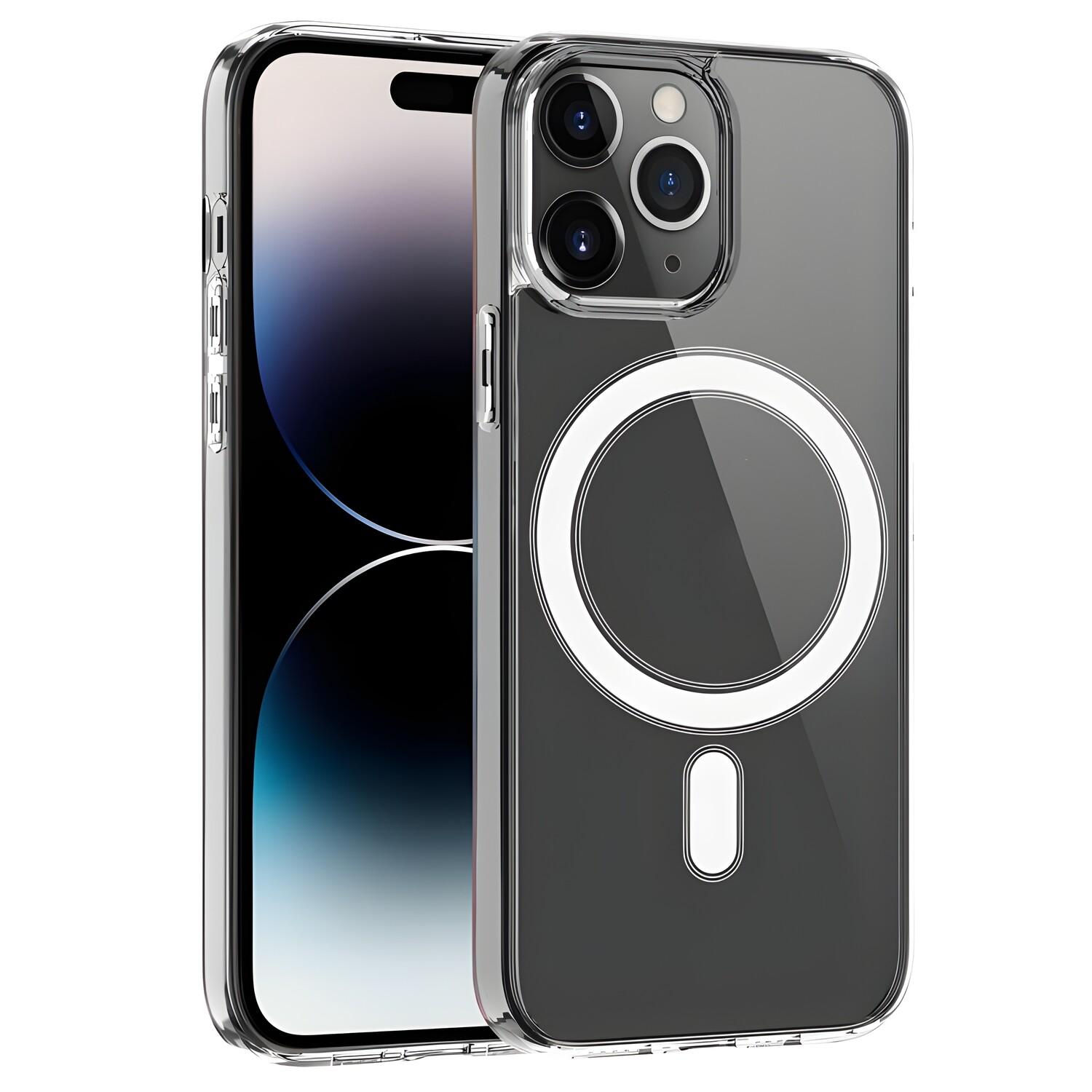 Husa Izmael Magsafe pt Apple iPhone 16 Pro Max - Transparent