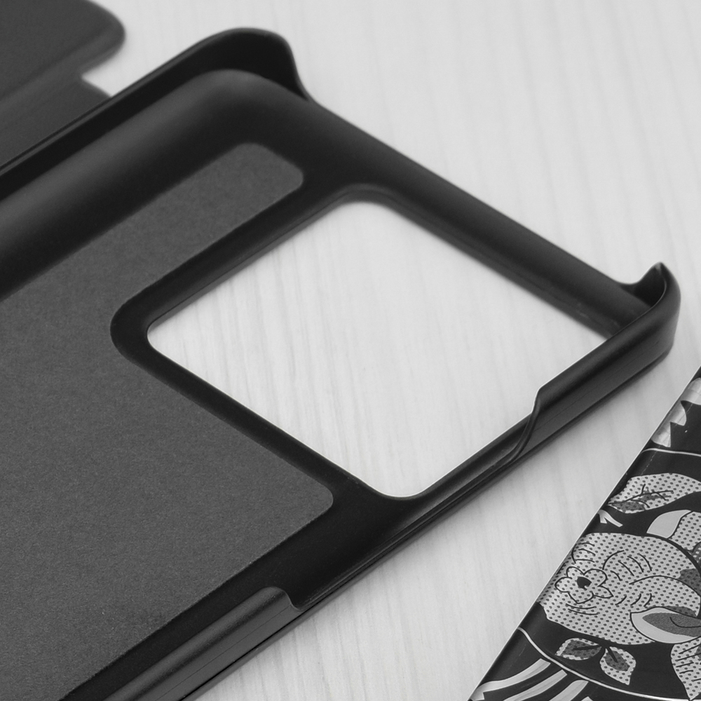 Husă elegantă tip carte View Case pentru Xiaomi 13T/13T Pro - Mov