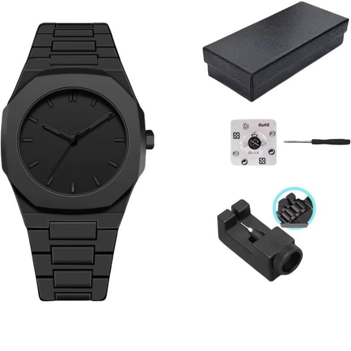 Ceas elegant OT-38678 - Negru