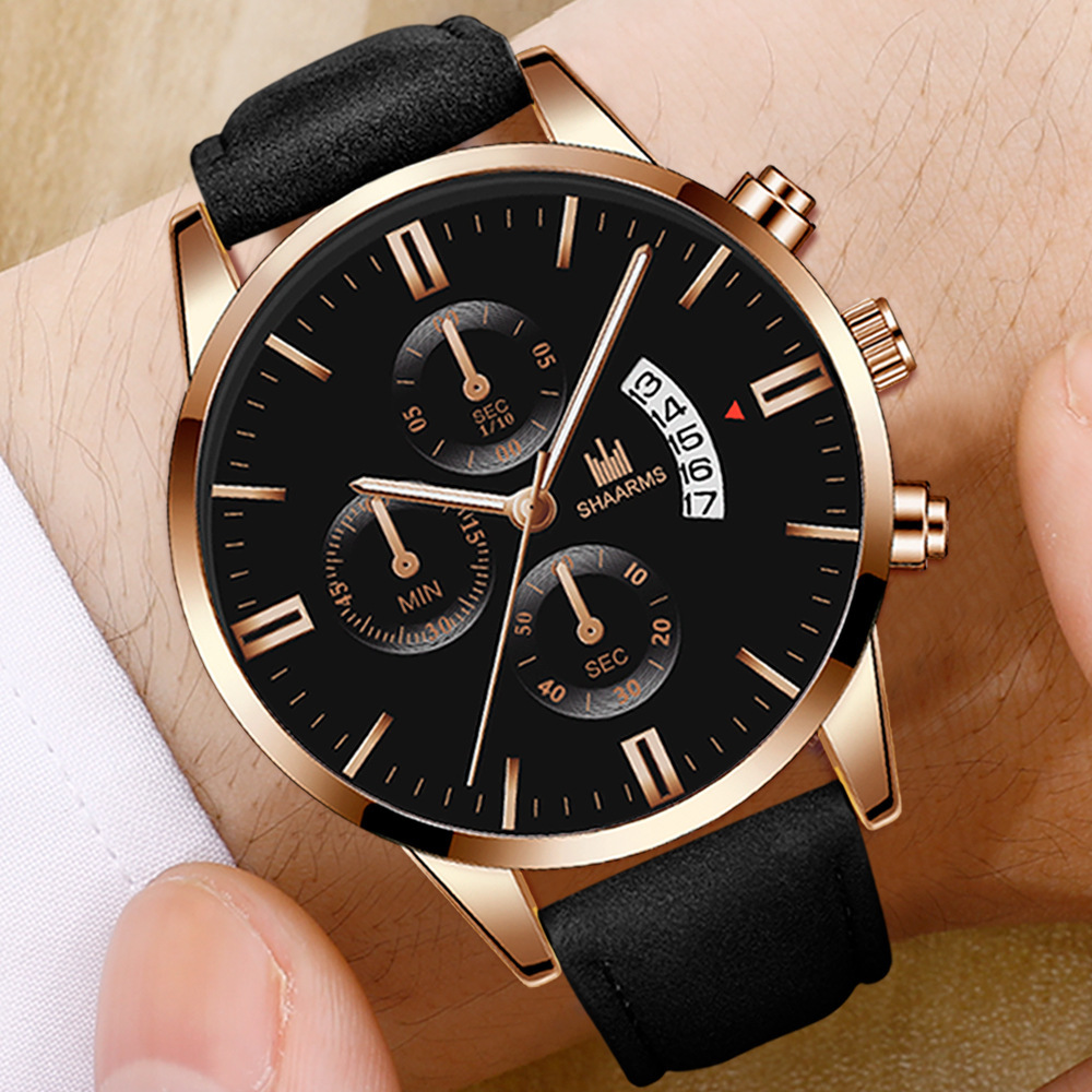 Ceas RA-11601 - Negru/aur roz 2