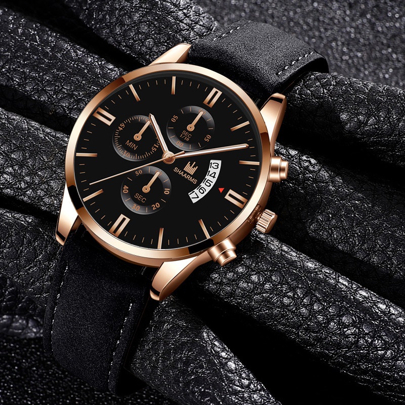 Ceas RA-11601 - Negru/aur roz 2
