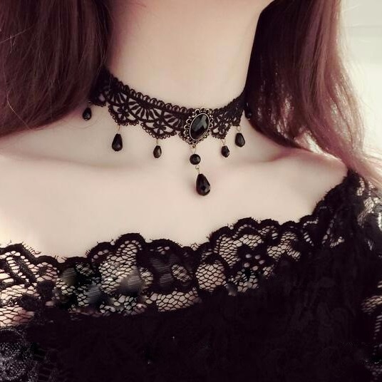 Colier JA-27496 - Negru