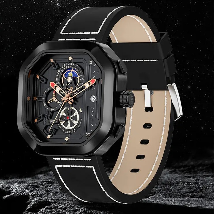 Ceas LIGE FR-29510 - Alb