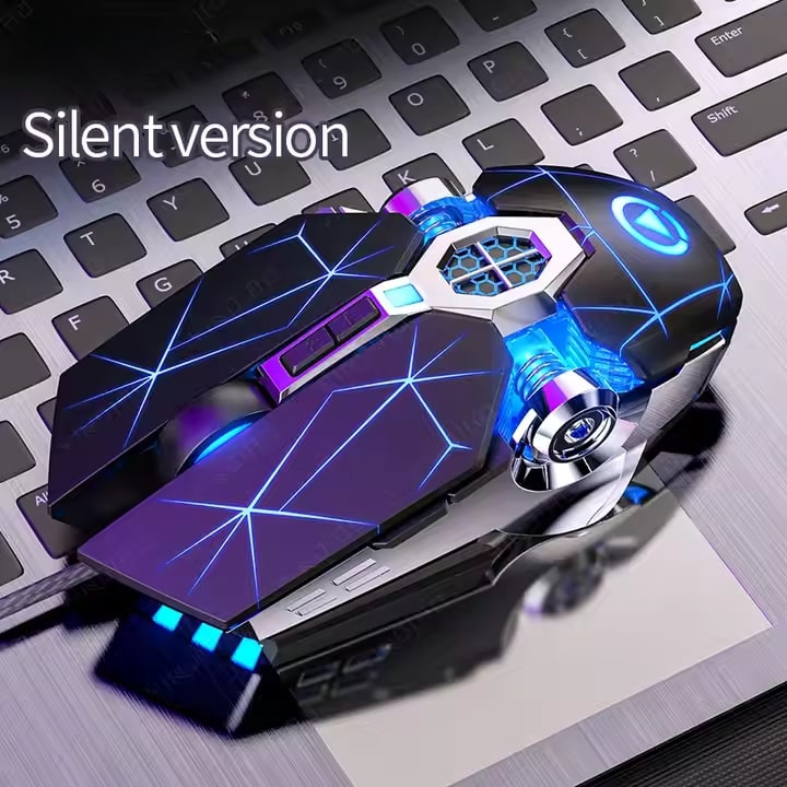 Mouse de gaming Mechanic - Negru / Cablu