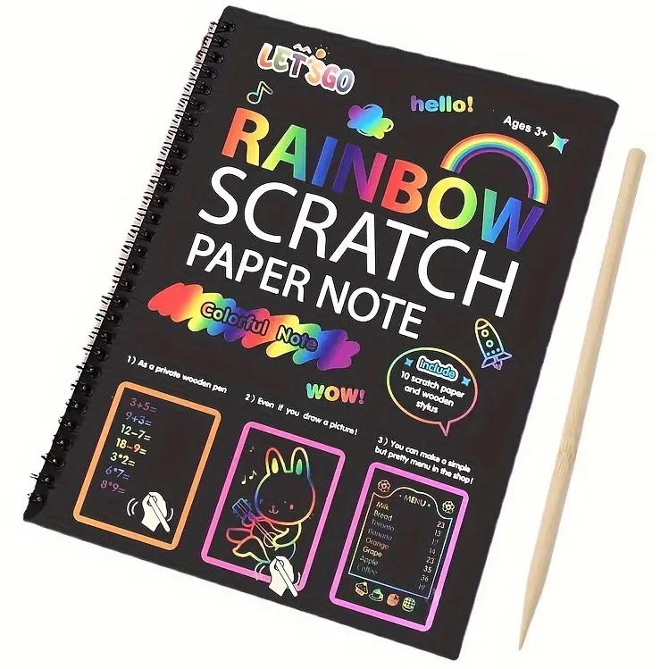 Carnet de șters - Rainbow