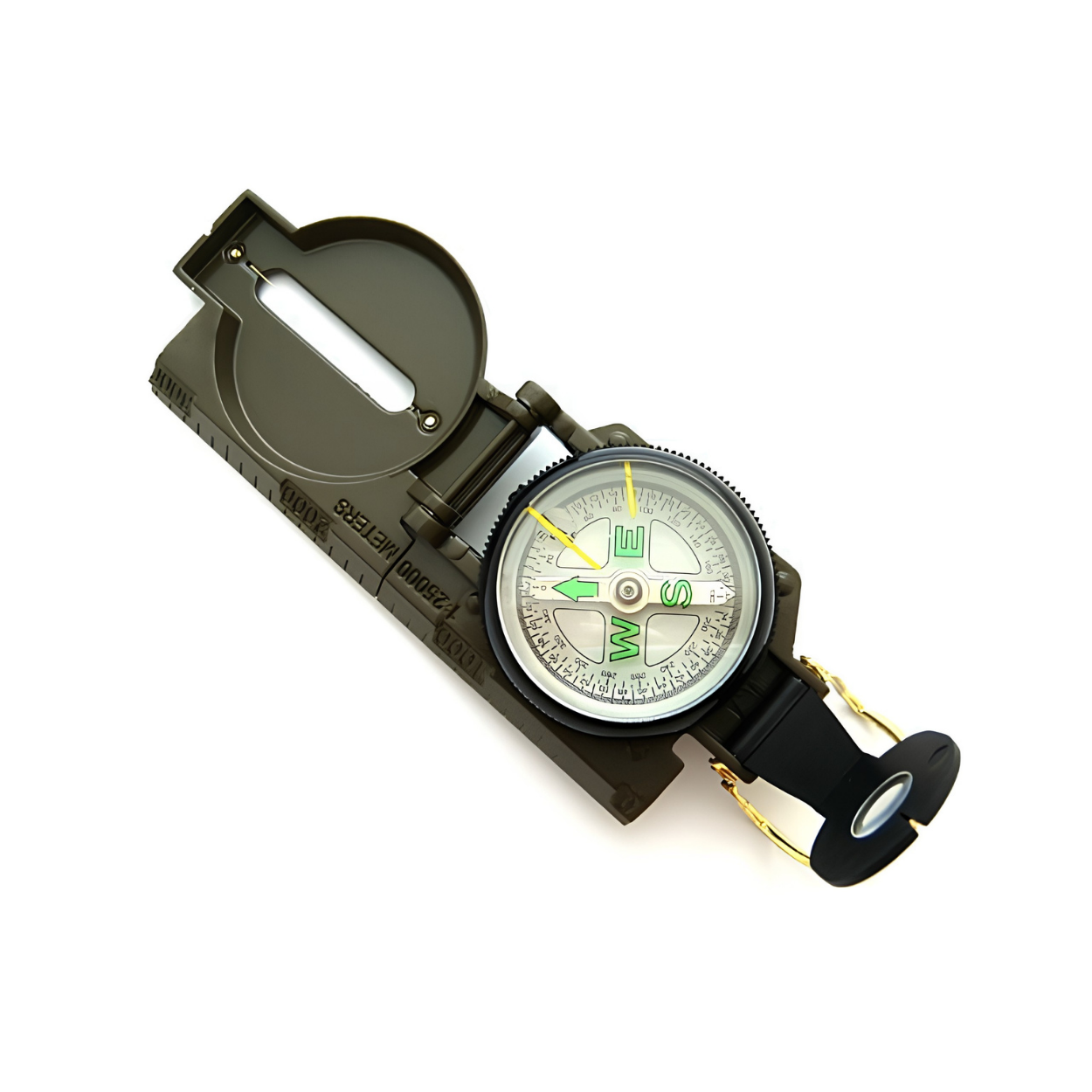 Busolă turistică MN-40962 - Verde