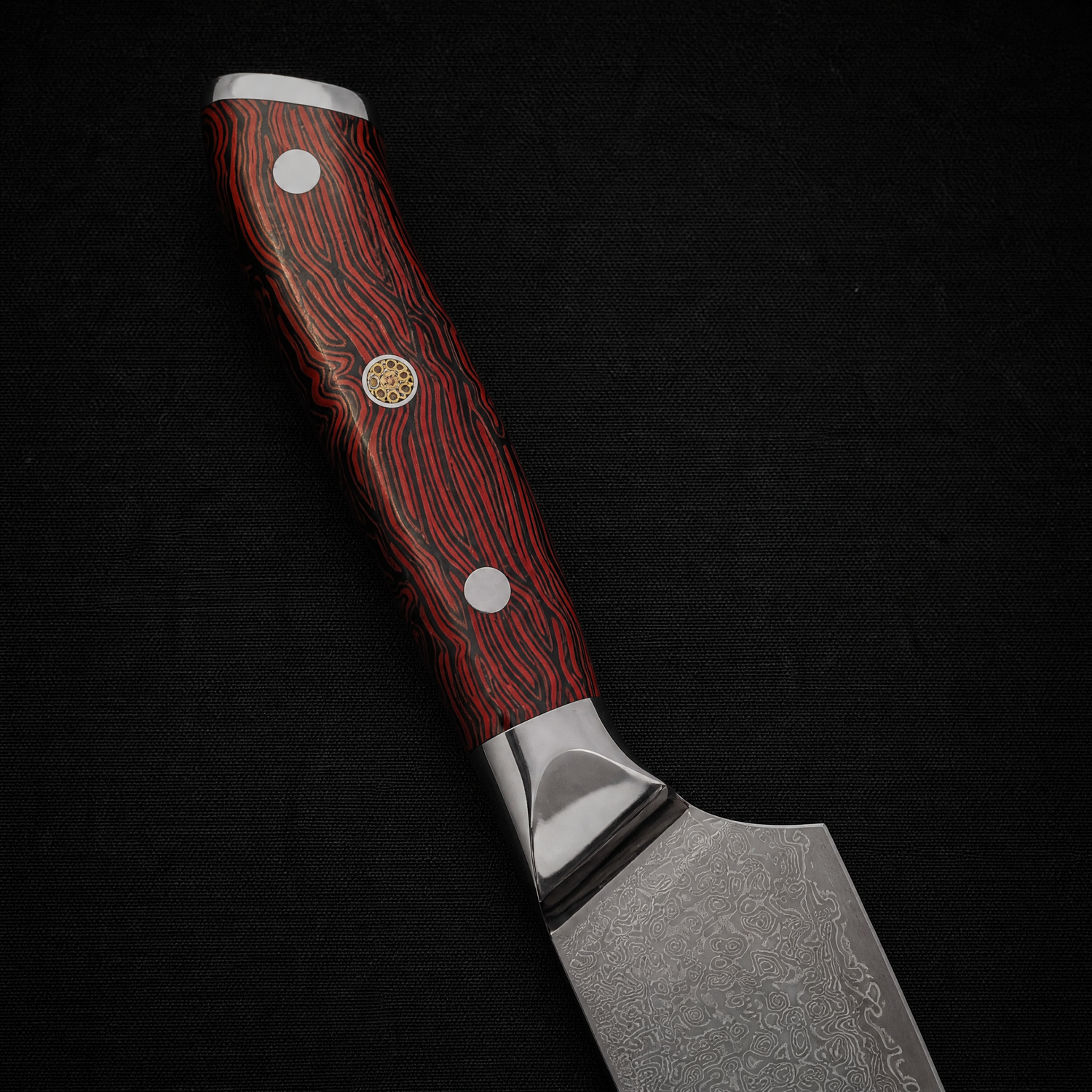 Cuțit de bucătărie din oțel damasc ZI-42073 - Chef / Multicolor