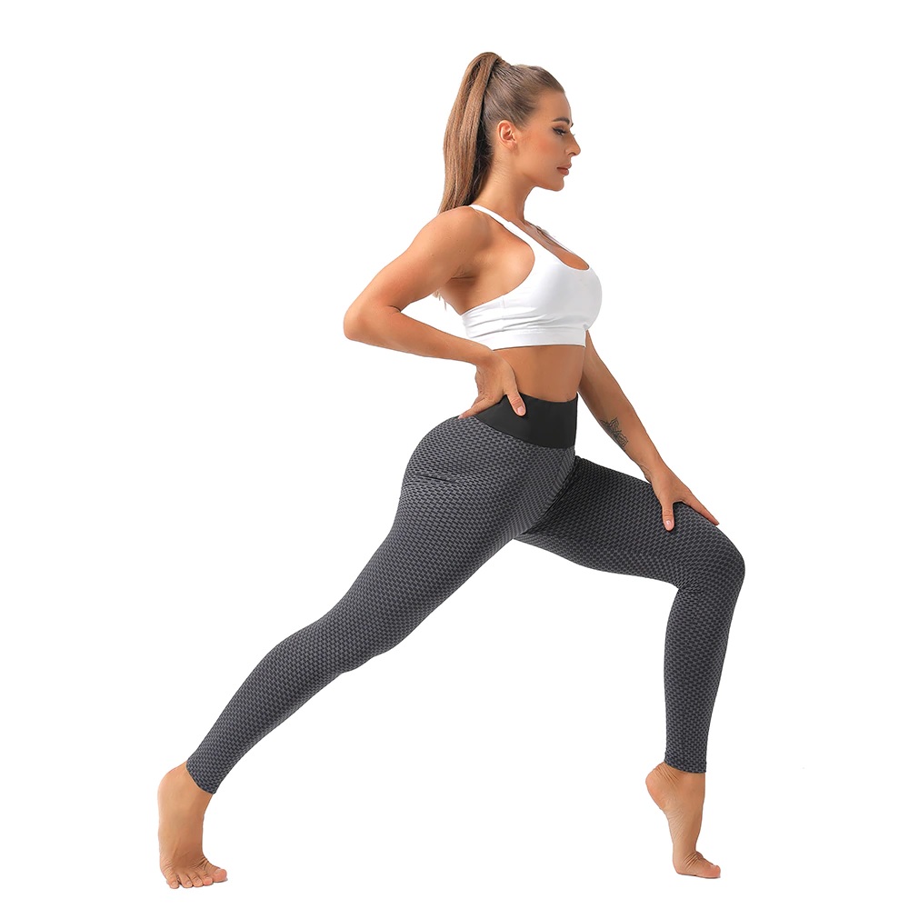 Push Up Colanți HO-37367 - Negru / XXL