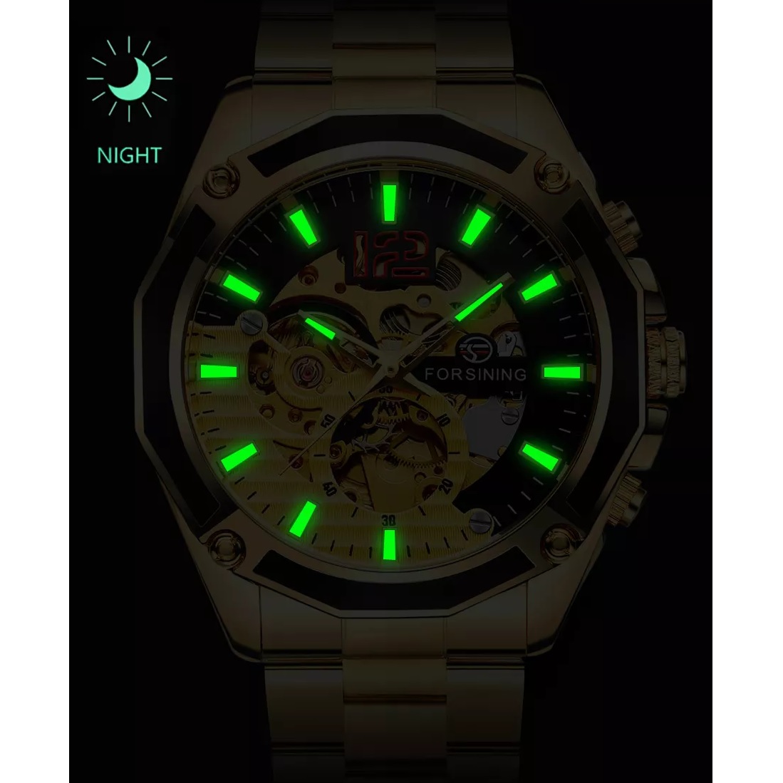 Ceas FORSINING RH-14577 - Negru