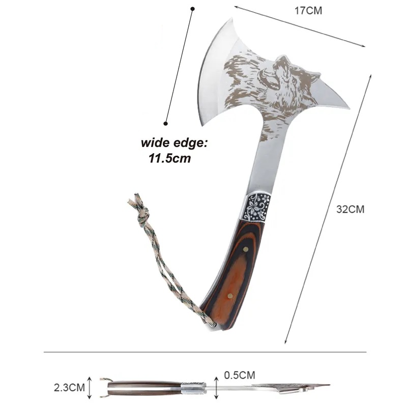 Topor de exterior Wolf - Maro