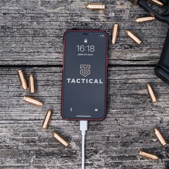 Tactical Smooth Thread cablu USB-C/Lightning - 1m - Alb