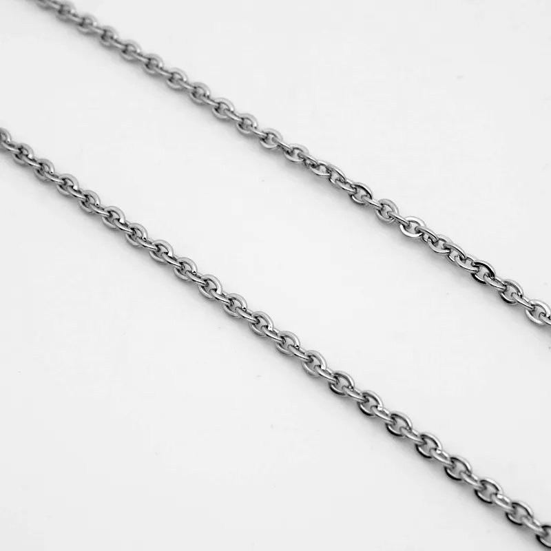 Lănțișor TA-34572 - Argintiu / 65cm / 3mm