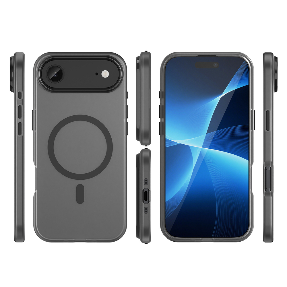 Magnetic Abrasive husă pentru Apple iPhone 17 Air - Neagră