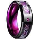 Negru/Violet/52mm