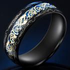Negru/Albastru/52mm