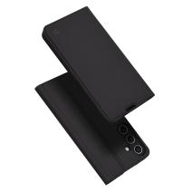 Husă Techsuit Magskin Book pentru Samsung Galaxy S25 Edge – Neagră