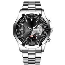 Ceas LI-33702 - Argintiu / Negru